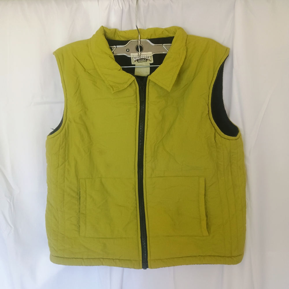 Nordstrom Lime Green Quilted Vest